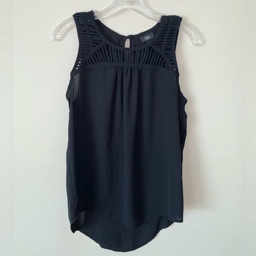 Black Blouse Tank